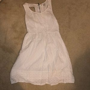 American Eagle White Eyelet Sundress